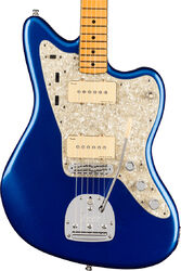 Retro-rock elektrische gitaar Fender American Ultra Jazzmaster (USA, MN) - Cobra blue