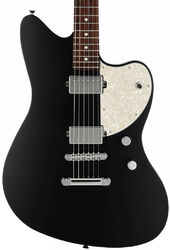 Televorm elektrische gitaar Fender Made in Japan Elemental Jazzmaster - Stone black