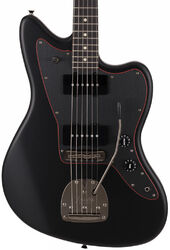 Retro-rock elektrische gitaar Fender Made in Japan Hybrid II Jazzmaster - Satin black