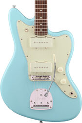 Retro-rock elektrische gitaar Fender Made in Japan Hybrid II Stratocaster - daphne blue