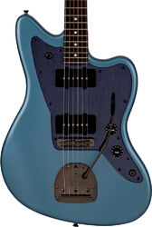 Retro-rock elektrische gitaar Fender Made in Japan Hybrid II Jazzmaster - Matte aero blue satin metallic