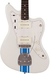 Made in Japan Traditional 60s Jazzmaster - Olympic White w/ Blue Competition Stripe