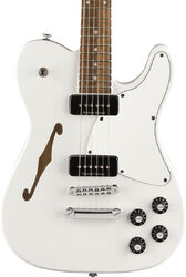 Jim Adkins JA-90 Telecaster Thinline (MEX, LAU) - white