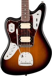 Linkshandige elektrische gitaar Fender Jaguar Kurt Cobain Linkshandige (MEX, RW) - 3-color sunburst