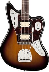 Retro-rock elektrische gitaar Fender Kurt Cobain Jaguar (MEX, RW) - 3-color sunburst