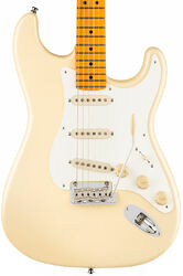 Retro-rock elektrische gitaar Fender Lincoln Brewster Stratocaster (USA, MN) - Olympic pearl