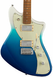 Retro-rock elektrische gitaar Fender Player Plus Meteora HH (MEX, PF) - Belair blue