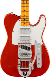 Televorm elektrische gitaar Fender Stories Collection Mike Campbell Red Dog Telecaster (USA, MN) - Red Dog Red