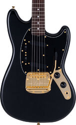 Retro-rock elektrische gitaar Fender Made in Japan Traditional 60s Mustang - black pearl