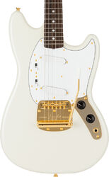 Retro-rock elektrische gitaar Fender Made in Japan Traditional 60s Mustang - white pearl