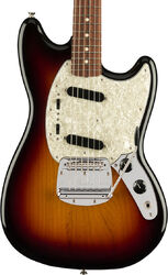 Retro-rock elektrische gitaar Fender Vintera 60's Mustang (MEX, PF) - 3-color sunburst