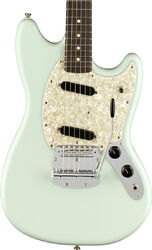 Retro-rock elektrische gitaar Fender American Performer Mustang (USA, RW) - Satin sonic blue