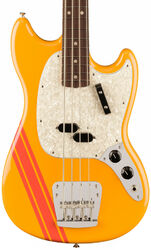 Solid body elektrische bas Fender Vintera II '70s Competition Mustang Bass (MEX, RW) - Competition orange