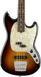 Short scale elektrische bas Fender American Performer Mustang Bass (USA, RW) - 3-color sunburst
