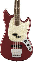 Short scale elektrische bas Fender American Performer Mustang Bass (USA, RW) - Aubergine