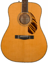 Elektro-akoestische gitaar Fender PD-220E Paramount - Natural