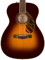 Elektro-akoestische gitaar Fender PO-220E Orchestra Paramount - 3-color vintage sunburst