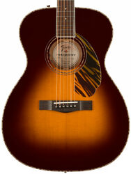 Folk gitaar Fender PO-220E Orchestra Paramount - 3-color vintage sunburst