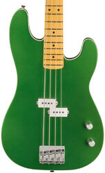 Solid body elektrische bas Fender Aerodyne Special Precision Bass (Japan, MN) - Speed green metallic