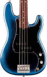 Solid body elektrische bas Fender American Professional Precision Bass (USA, RW) - Dark Night