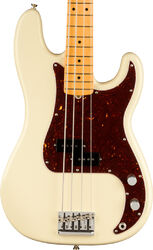 Solid body elektrische bas Fender American Professional II Precision Bass (USA, MN) - Olympic white