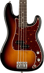 Solid body elektrische bas Fender American Professional II Precision Bass (USA, RW) - 3-color sunburst