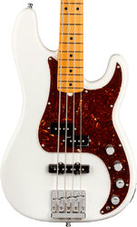 Solid body elektrische bas Fender American Ultra Precision Bass (USA, MN) - Arctic pearl