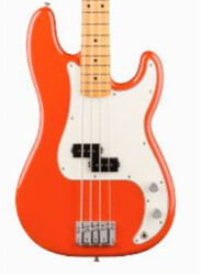 Solid body elektrische bas Fender Player II Precision Bass (MEX, MN) - Rallye Orange