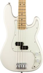 Solid body elektrische bas Fender Player Precision Bass (MEX, MN) - Polar white