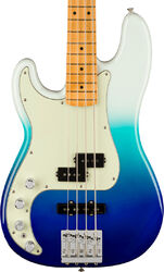Solid body elektrische bas Fender Player Plus Precision Bass LH (MEX, MN) - Belair blue