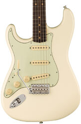 Linkshandige elektrische gitaar Fender American Vintage II 1961 Stratocaster LH (USA, RW) - Olympic white