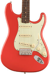 Elektrische gitaar in str-vorm Fender American Vintage II 1961 Stratocaster (USA, RW) - Fiesta red
