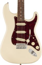 Solid body elektrische gitaar Fender Strat 60 Vintera Limited Edition - Olympic white