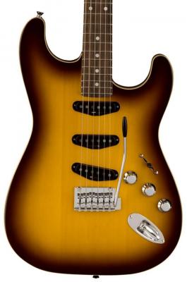 Solid body elektrische gitaar Fender Aerodyne Special Stratocaster (Japan, RW) - Chocolate burst