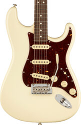 Elektrische gitaar in str-vorm Fender American Professional II Stratocaster (USA, RW) - Olympic white