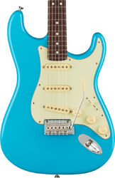 Elektrische gitaar in str-vorm Fender American Professional II Stratocaster (USA, RW) - Miami blue