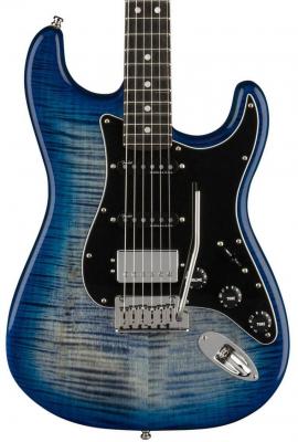 Solid body elektrische gitaar Fender American Ultra Stratocaster HSS Ltd (USA, EB) - Denim burst