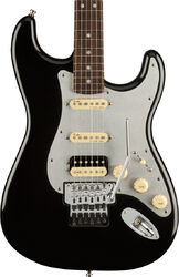 Elektrische gitaar in str-vorm Fender American Ultra Luxe Stratocaster Floyd Rose HSS (USA, RW) - Mystic black