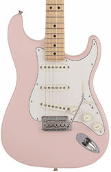 Elektrische gitaar voor kinderen Fender Made in Japan Junior Stratocaster (JAP, MN) - Satin shell pink