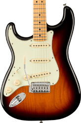 Linkshandige elektrische gitaar Fender Player Plus Stratocaster LH (MEX, MN) - 3-color sunburst