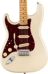 Linkshandige elektrische gitaar Fender Player Plus Stratocaster LH (MEX, MN) - Olympic pearl