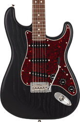 Elektrische gitaar in strat vorm Fender Made in Japan Stratocaster Raw Ash Ltd - black