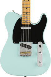 Televorm elektrische gitaar Fender Vintera 50's Telecaster Modified (MEX, MN) - Daphne blue