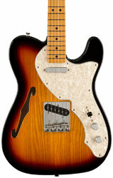 Semi hollow elektriche gitaar Fender Vintera II '60s Telecaster Thinline (MEX, MN) - 3-color sunburst