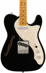 Semi hollow elektriche gitaar Fender Vintera II '60s Telecaster Thinline (MEX, MN) - Black