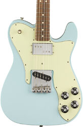 Televorm elektrische gitaar Fender Vintera 70's Telecaster Custom (MEX, PF) - Sonic blue