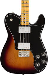 Televorm elektrische gitaar Fender Vintera 70's Telecaster Deluxe (MEX, MN) - 3-color sunburst