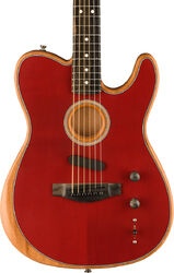 Volksgitaar Fender American Acoustasonic Telecaster (USA) - Crimson red