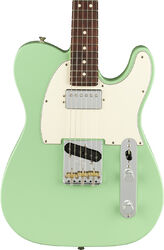Televorm elektrische gitaar Fender American Performer Telecaster Hum (USA, MN) - Satin surf green