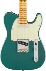 Televorm elektrische gitaar Fender American Professional Classic Telecaster (USA, MN) - Faded Sherwood Green Metallic
